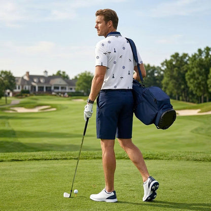 [ HÀNG XUẤT KHẨU ] - Áo Polo Thể Thao BEAVERTEE G-19 Nam Nữ, Họa Tiết Hải Đăng Bánh Lái Chim Biển, Vải Poly-Spandex Co Giãn Mềm Nhẹ, Thoáng Mát, Regular Fit, Size M–4XL