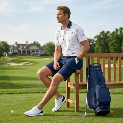 [ HÀNG XUẤT KHẨU ] - Áo Polo Thể Thao BEAVERTEE G-19 Nam Nữ, Họa Tiết Hải Đăng Bánh Lái Chim Biển, Vải Poly-Spandex Co Giãn Mềm Nhẹ, Thoáng Mát, Regular Fit, Size M–4XL