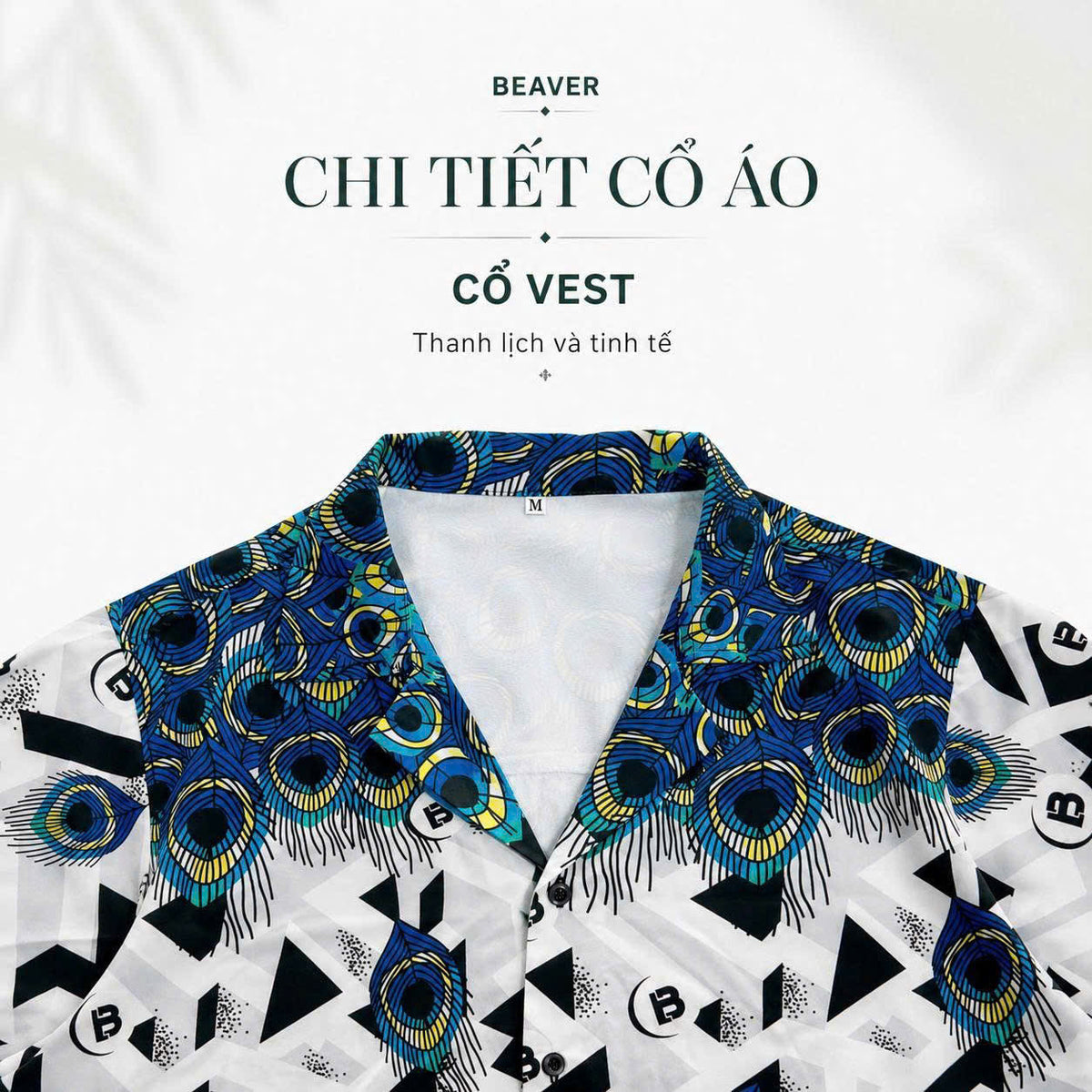 Set Áo Sơ Mi Và Quần Short Lụa Họa Tiết SMRBO-03 BEAVERTEE Form Oversize Unisex Nam Nữ, Thiết Kế Trắng Xanh Đen Họa Tiết Mắt Công Nổi Bật, Lụa Mềm Mịn Nhẹ Thoáng Mát