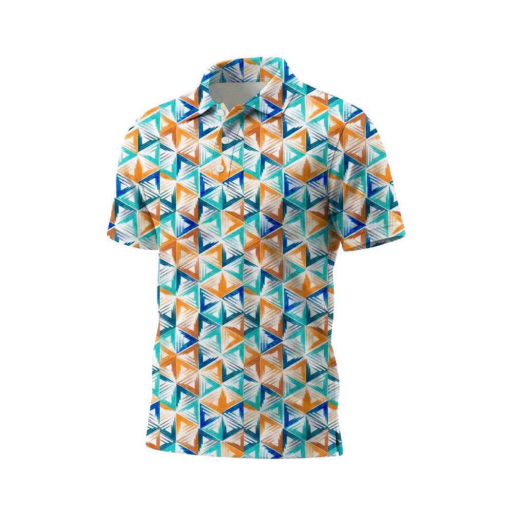 [ HÀNG XUẤT KHẨU ] - Áo Polo Thể Thao BEAVERTEE G-01 Nam Nữ, Golf, Tennis, Pickleball, Cầu Lông, Họa Tiết Hình Học, Vải Poly Co Giãn Mềm Nhẹ, Thoáng Mát Nhanh Khô, Form Vừa Vặn