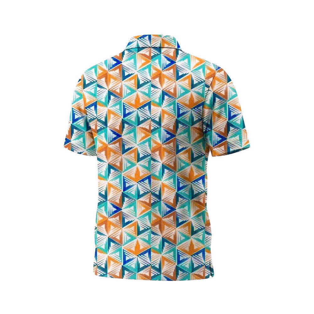 [ HÀNG XUẤT KHẨU ] - Áo Polo Thể Thao BEAVERTEE G-01 Nam Nữ, Golf, Tennis, Pickleball, Cầu Lông, Họa Tiết Hình Học, Vải Poly Co Giãn Mềm Nhẹ, Thoáng Mát Nhanh Khô, Form Vừa Vặn