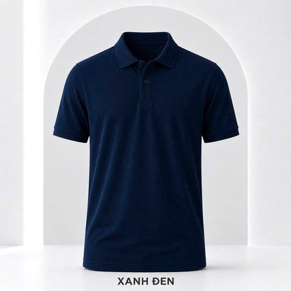 Áo Polo Trơn Basic BEAVERTEE – Polo Nam Nữ Unisex Nhiều Màu, Vải Poly-Spandex Mềm Nhẹ Co Giãn 4 Chiều Thoáng Mát, Size M–4XL