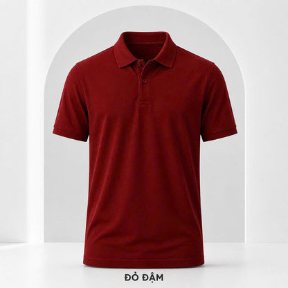 Áo Polo Trơn Basic BEAVERTEE – Polo Nam Nữ Unisex Nhiều Màu, Vải Poly-Spandex Mềm Nhẹ Co Giãn 4 Chiều Thoáng Mát, Size M–4XL