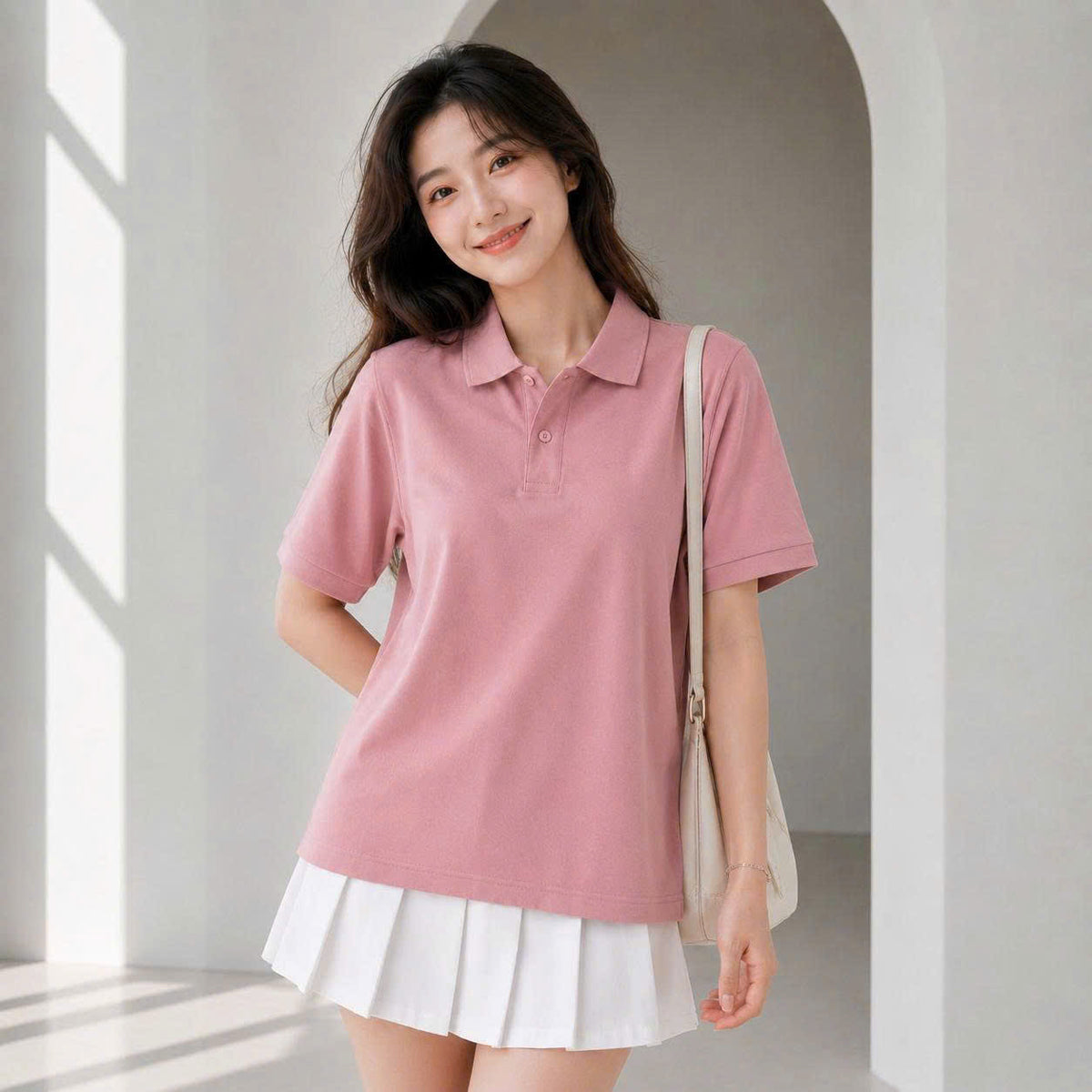 Áo Polo Trơn Basic BEAVERTEE – Polo Nam Nữ Unisex Nhiều Màu, Vải Poly-Spandex Mềm Nhẹ Co Giãn 4 Chiều Thoáng Mát, Size M–4XL