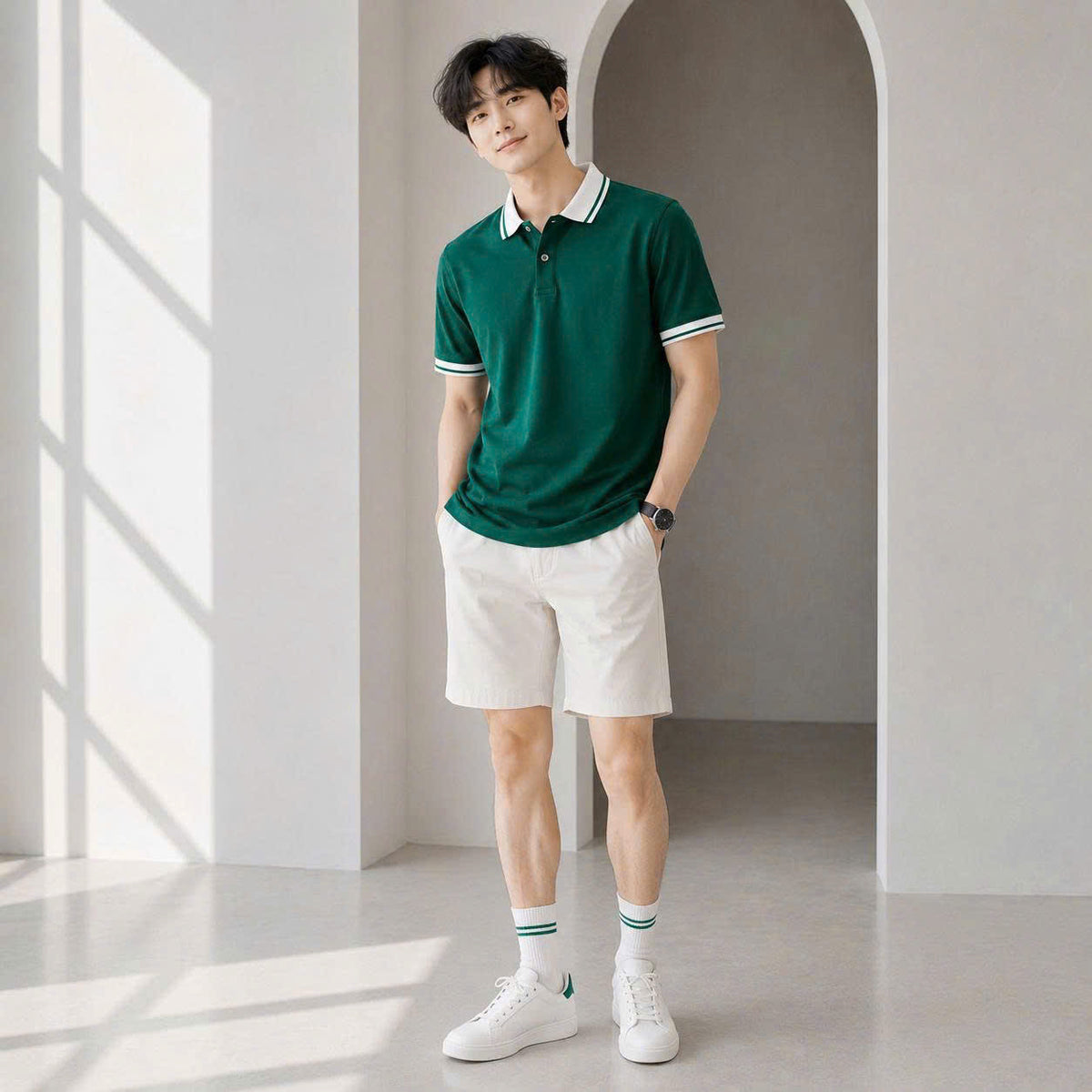 Áo Polo Trơn Basic BEAVERTEE – Polo Nam Nữ Unisex Nhiều Màu, Vải Poly-Spandex Mềm Nhẹ Co Giãn 4 Chiều Thoáng Mát, Size M–4XL