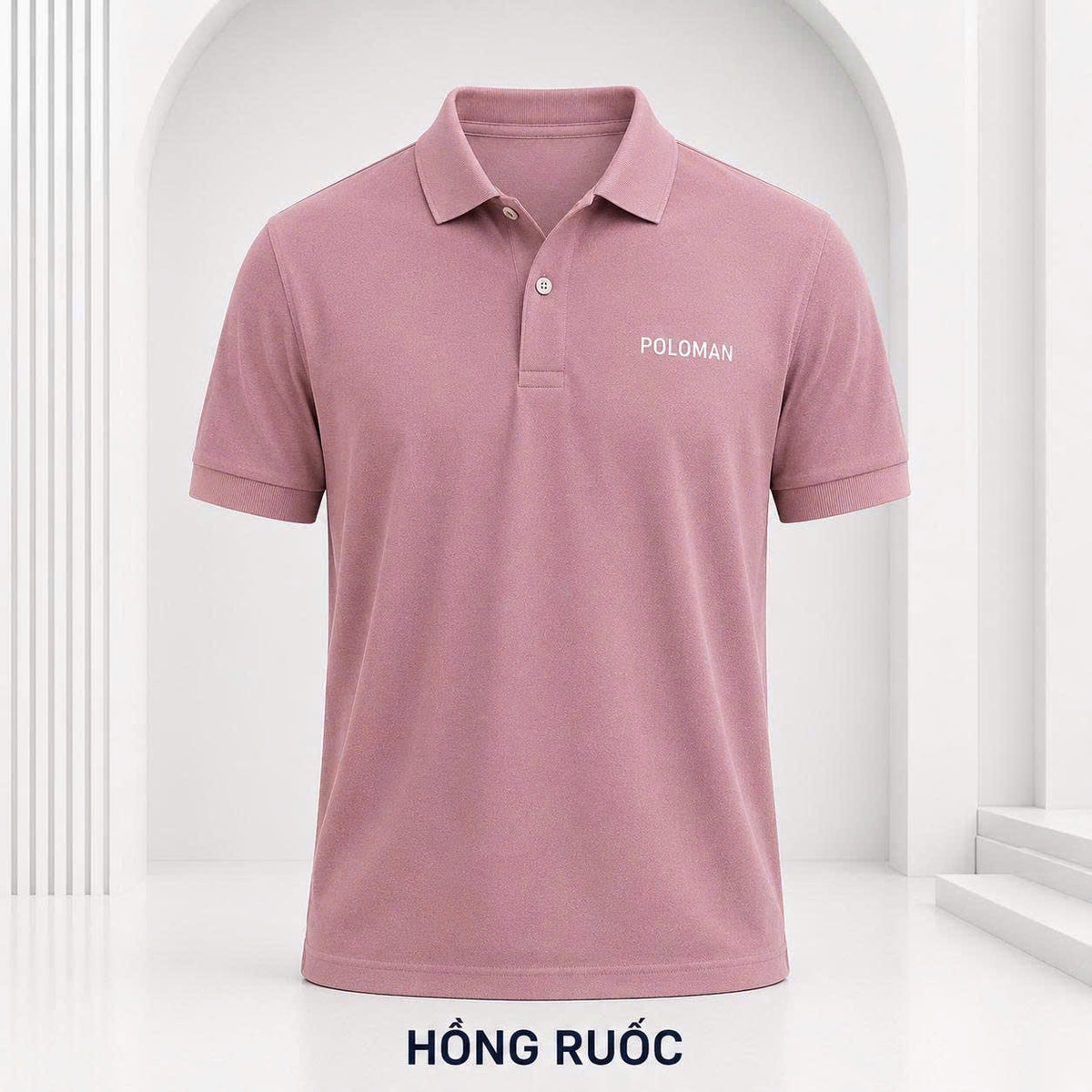 Áo Polo POLOMAN BEAVERTEE Nam Nữ, Dáng Vừa Vặn Dễ Mặc, Vải Poly Spandex Co Giãn 4 Chiều Mềm Nhẹ Thoáng Mát, Thiết Kế Nhiều Màu, Size M–4XL