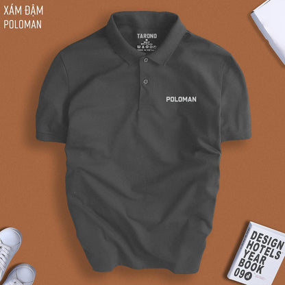 Áo Polo POLOMAN BEAVERTEE Nam Nữ, Dáng Vừa Vặn Dễ Mặc, Vải Poly Spandex Co Giãn 4 Chiều Mềm Nhẹ Thoáng Mát, Thiết Kế Nhiều Màu, Size M–4XL