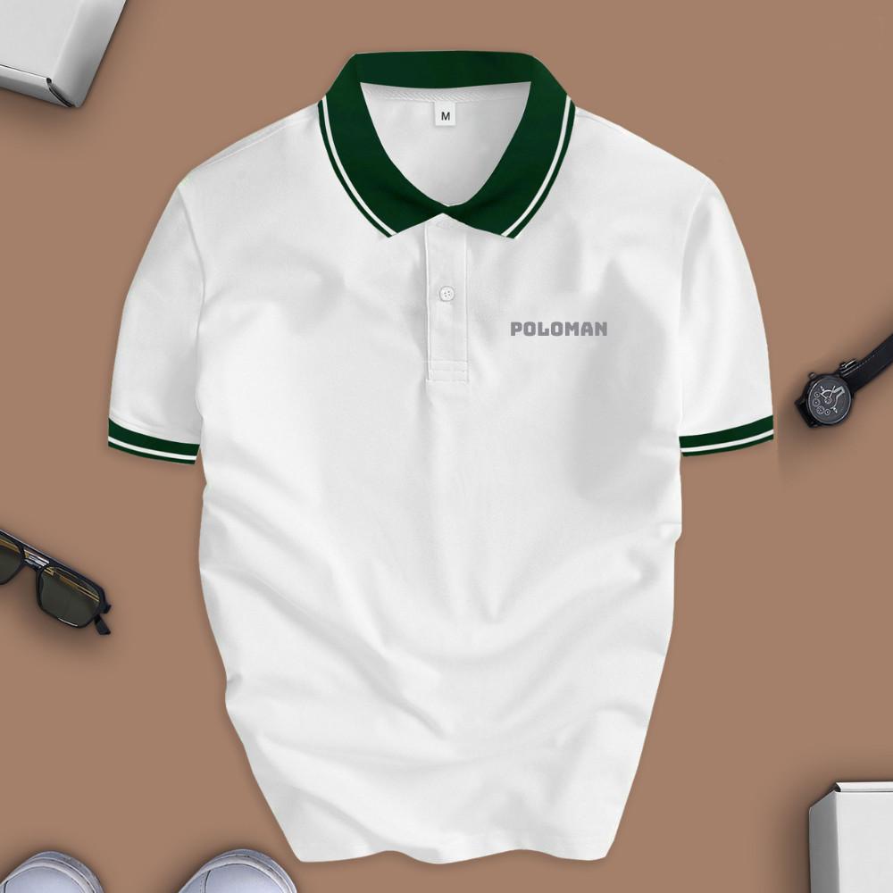 Áo Polo POLOMAN BEAVERTEE Nam Nữ, Dáng Vừa Vặn Dễ Mặc, Vải Poly Spandex Co Giãn 4 Chiều Mềm Nhẹ Thoáng Mát, Thiết Kế Nhiều Màu, Size M–4XL