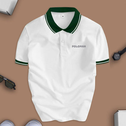 Áo Polo POLOMAN BEAVERTEE Nam Nữ, Dáng Vừa Vặn Dễ Mặc, Vải Poly Spandex Co Giãn 4 Chiều Mềm Nhẹ Thoáng Mát, Thiết Kế Nhiều Màu, Size M–4XL