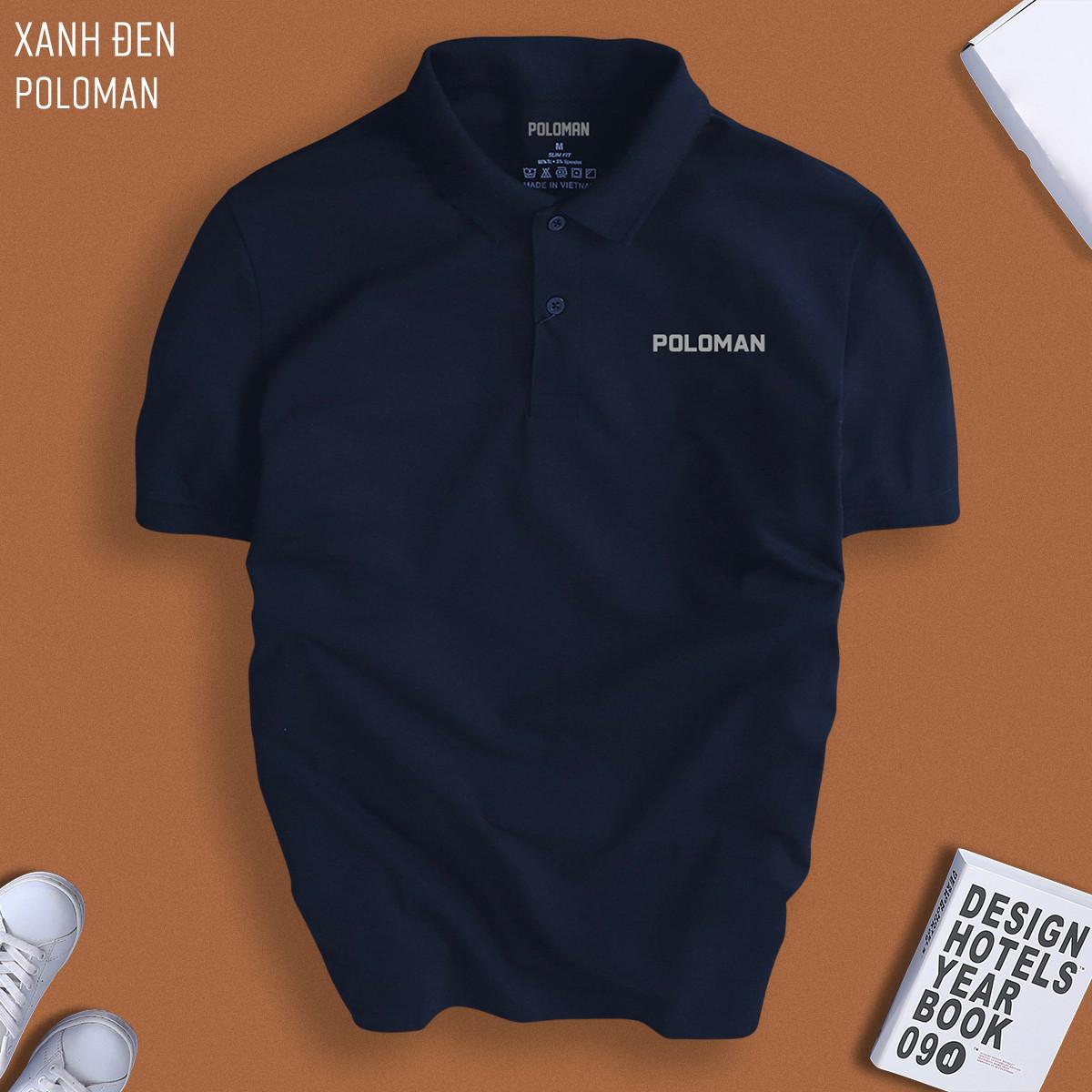 Áo Polo POLOMAN BEAVERTEE Nam Nữ, Dáng Vừa Vặn Dễ Mặc, Vải Poly Spandex Co Giãn 4 Chiều Mềm Nhẹ Thoáng Mát, Thiết Kế Nhiều Màu, Size M–4XL