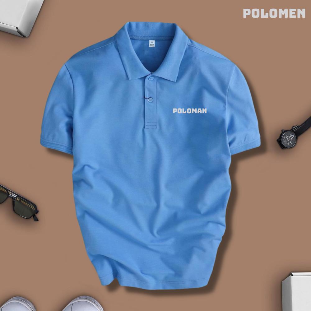 Áo Polo POLOMAN BEAVERTEE Nam Nữ, Dáng Vừa Vặn Dễ Mặc, Vải Poly Spandex Co Giãn 4 Chiều Mềm Nhẹ Thoáng Mát, Thiết Kế Nhiều Màu, Size M–4XL