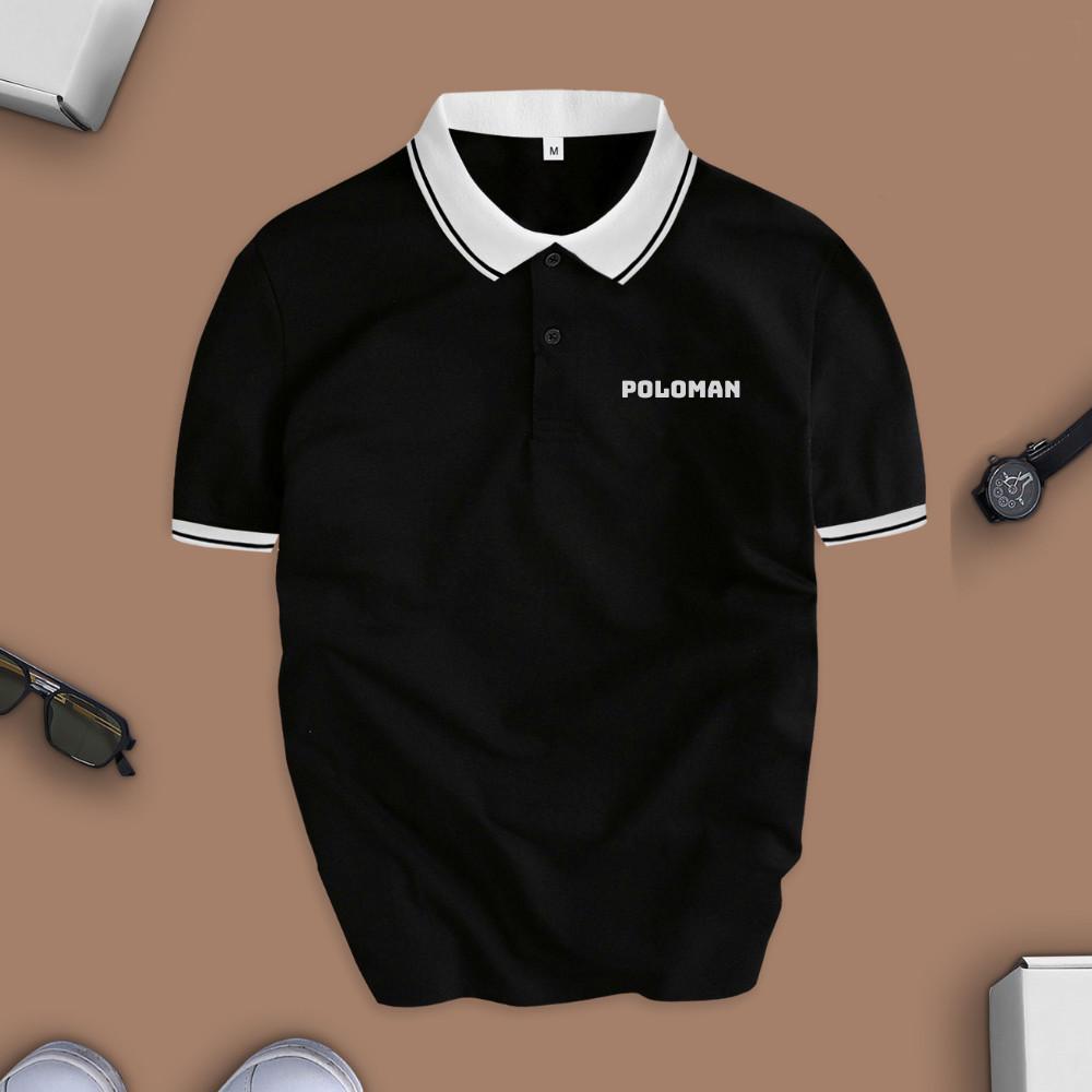 Áo Polo POLOMAN BEAVERTEE Nam Nữ, Dáng Vừa Vặn Dễ Mặc, Vải Poly Spandex Co Giãn 4 Chiều Mềm Nhẹ Thoáng Mát, Thiết Kế Nhiều Màu, Size M–4XL
