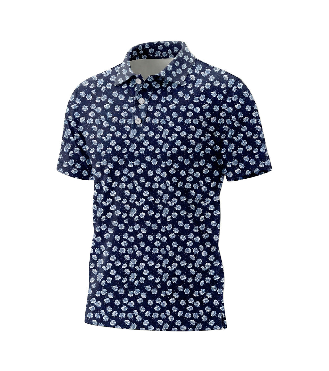 [ HÀNG XUẤT KHẨU ] - Áo Polo Thể Thao BEAVERTEE G-03 Nam Nữ, Golf, Tennis, Pickleball, Cầu Lông, Họa Tiết Hoa Nhí, Vải Poly Co Giãn Mềm Nhẹ, Thoáng Mát Nhanh Khô, Form Vừa Vặn