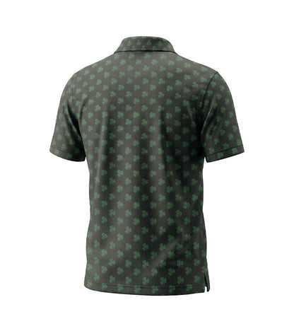 [ HÀNG XUẤT KHẨU ] - Áo Polo Thể Thao BEAVERTEE G-09 Nam Nữ, Golf, Tennis, Pickleball, Cầu Lông, Họa Tiết Cỏ 4 Lá Xanh, Vải Poly Co Giãn Mềm Nhẹ, Thoáng Mát Nhanh Khô, Form Vừa Vặn