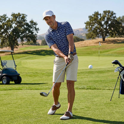 [ HÀNG XUẤT KHẨU ] - Áo Polo Thể Thao BEAVERTEE G-03 Nam Nữ, Golf, Tennis, Pickleball, Cầu Lông, Họa Tiết Hoa Nhí, Vải Poly Co Giãn Mềm Nhẹ, Thoáng Mát Nhanh Khô, Form Vừa Vặn