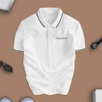 Áo Polo POLOMAN BEAVERTEE Nam Nữ, Dáng Vừa Vặn Dễ Mặc, Vải Poly Spandex Co Giãn 4 Chiều Mềm Nhẹ Thoáng Mát, Thiết Kế Nhiều Màu, Size M–4XL