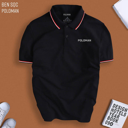 Áo Polo POLOMAN BEAVERTEE Nam Nữ, Dáng Vừa Vặn Dễ Mặc, Vải Poly Spandex Co Giãn 4 Chiều Mềm Nhẹ Thoáng Mát, Thiết Kế Nhiều Màu, Size M–4XL