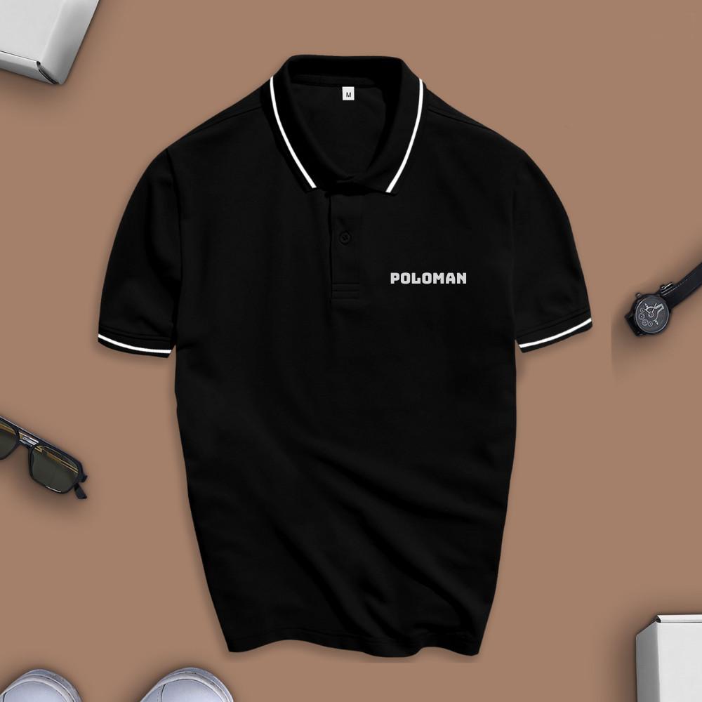 Áo Polo POLOMAN BEAVERTEE Nam Nữ, Dáng Vừa Vặn Dễ Mặc, Vải Poly Spandex Co Giãn 4 Chiều Mềm Nhẹ Thoáng Mát, Thiết Kế Nhiều Màu, Size M–4XL